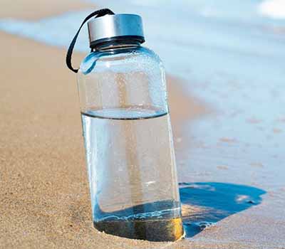 Glass Water Bottle