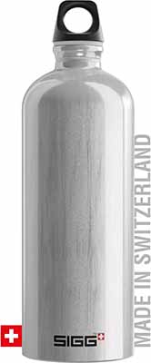 SIGG Traveller Lightweight aluminum water bottle