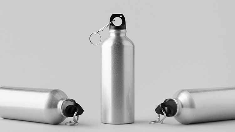 Safety precaution of aluminum water bottle