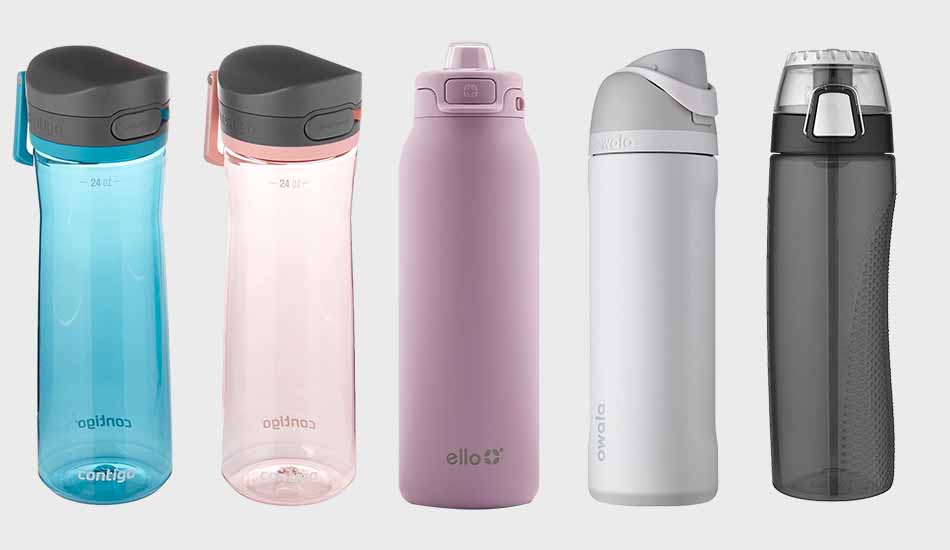 Lockable water bottles