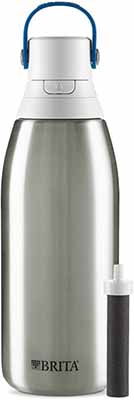 Brita Insulated Filtered Water Bottle with Straw