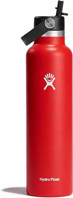 Hydro Flask Slim Water Bottle with straw