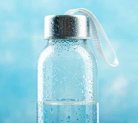 Glass water bottle type