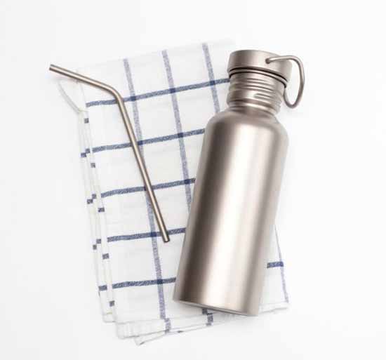 Titanium water bottle type