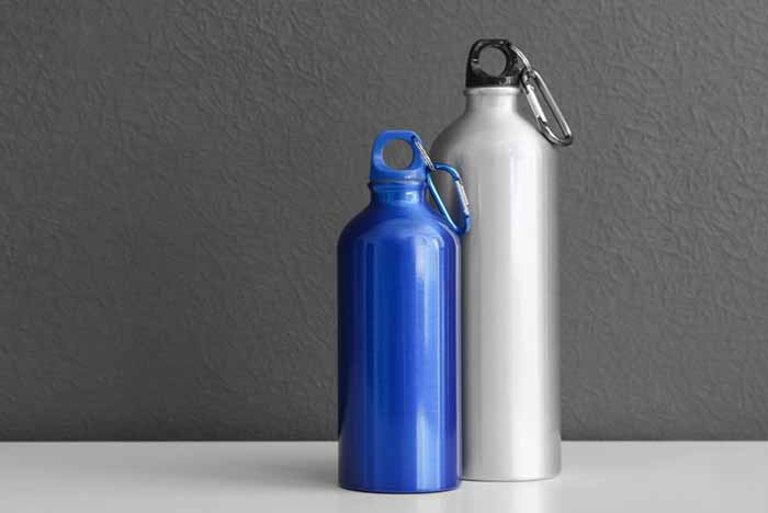 How to reuse aluminum water bottle