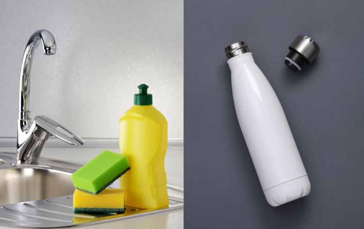 Can you clean metal water bottles with dishwasher