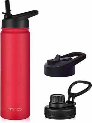 Mininoo 24 oz Insulated Water Bottle