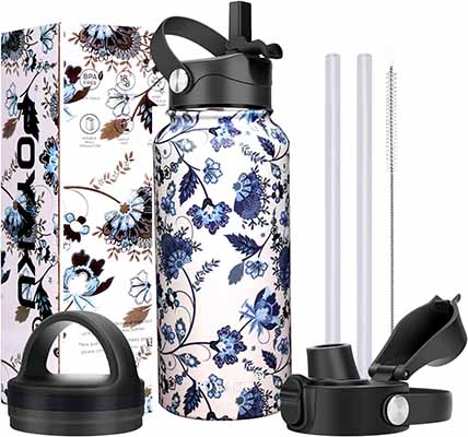 POYAKU Stainless Steel Water Bottle