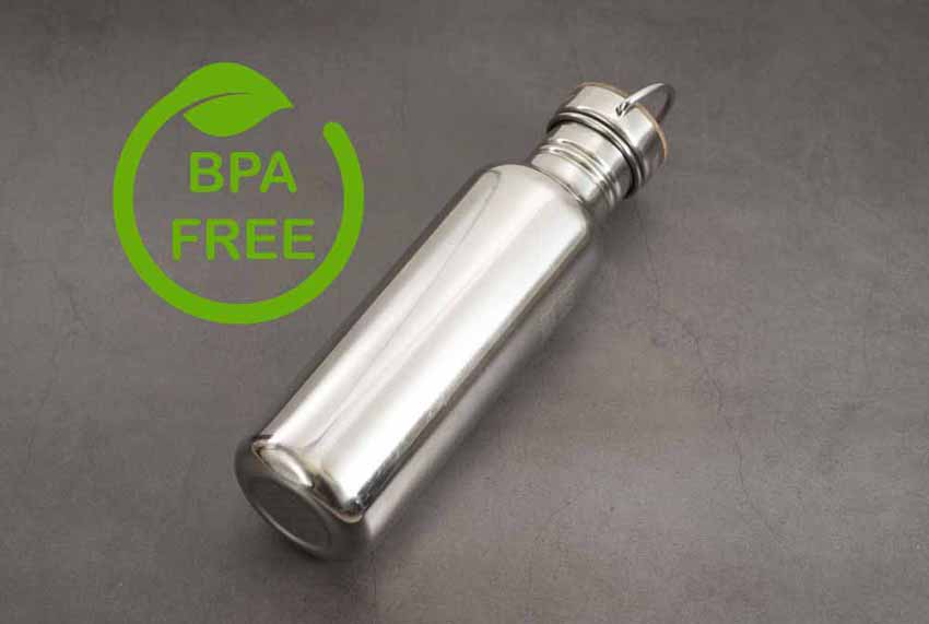 Are stainless steel water bottles bpa free