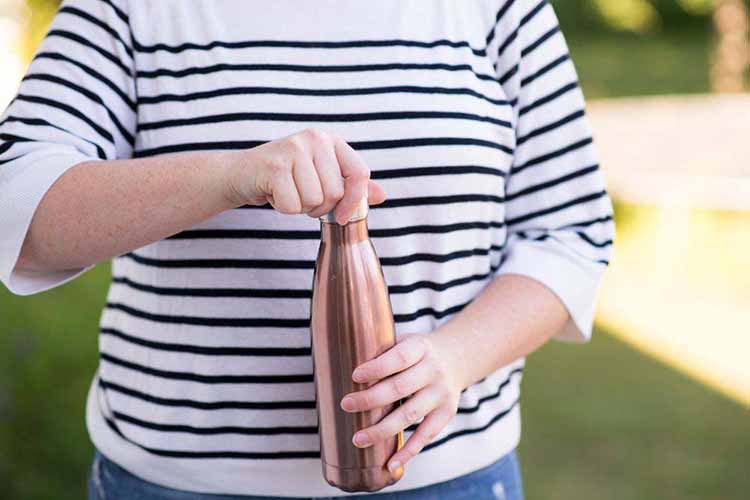 Benefits of a copper water bottle for Human