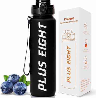 Pluseight Motivational Water Bottle