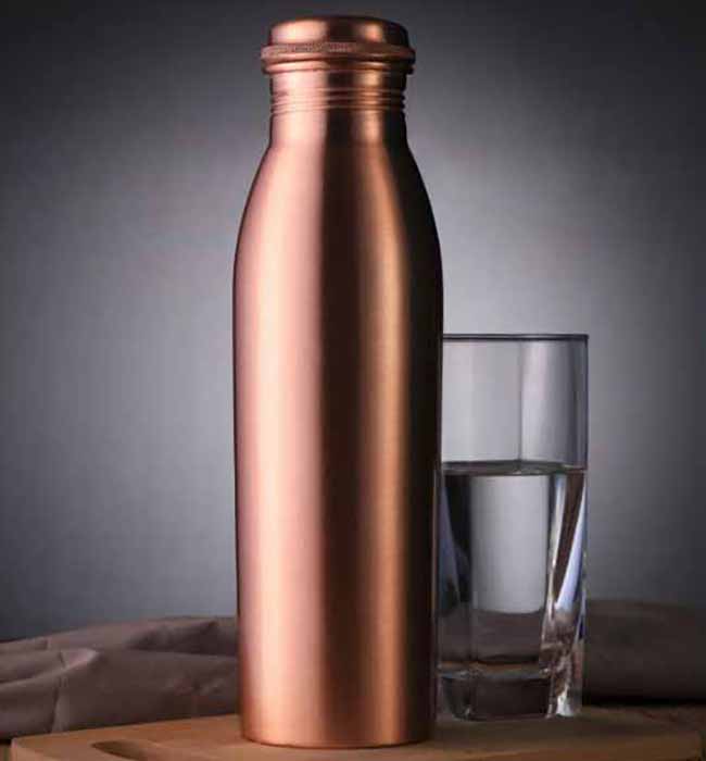 Can we drink hot water from copper bottles safely