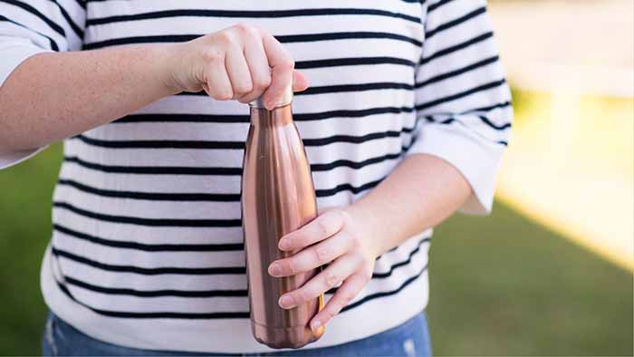 Best way to clean copper water bottle