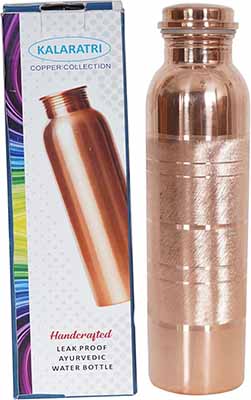 KALARATRI Pure Copper Water Bottle