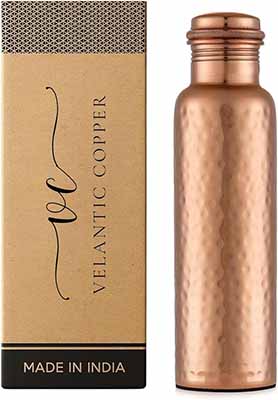Velantic Pure Copper Water Bottle
