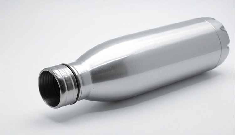 Aluminium water bottle plastic lining for human