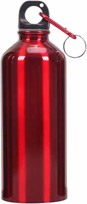 ECYC Red Aluminum Water Bottle