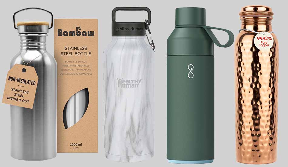 Eco friendly metal water bottles