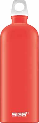 SIGG 34oz Red Aluminum Water Bottle
