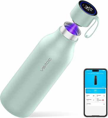 VSITOO 33 oz Smart Self-Cleaning Water Bottle