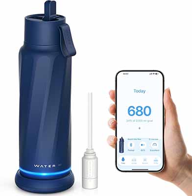 WATERH Smart Water Bottle with Reminder