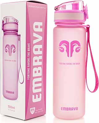 Embrava 17oz Eco Friendly Water Bottle