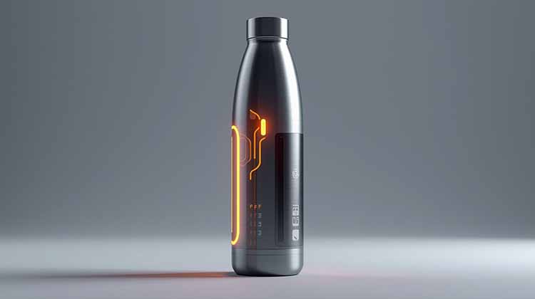 draw some real smart water bottle
